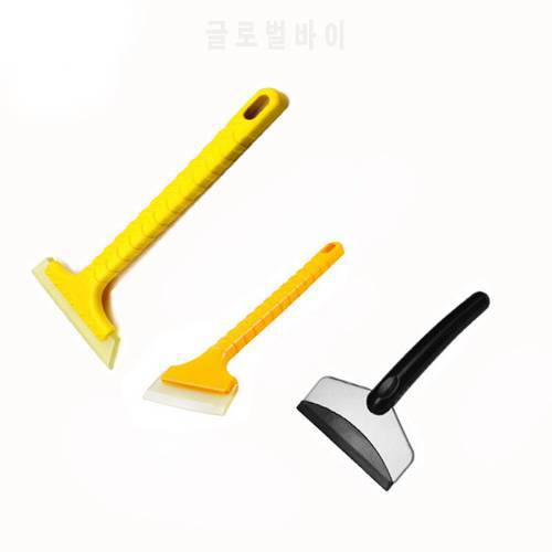 PVC Long Handle Rod Window Snow Shovel Tool Cleaning Windshield Removal Car Winter Ice Scraper Deicing Sweep Tendon Accessories