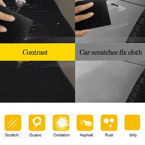 Car Scratch Repair Cloth Car Paint Scuffs Repair paintless dent for Surface Repair Light Paint Scratches Remover Car Wash & Main