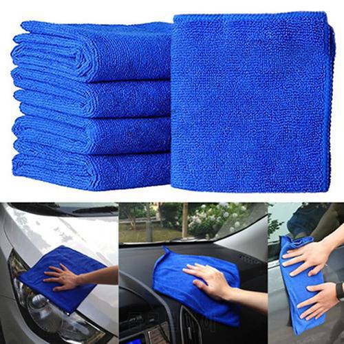 5PCS Car Wash Microfiber Towel Cleaning Drying Cloth Super Absorbent Thicken