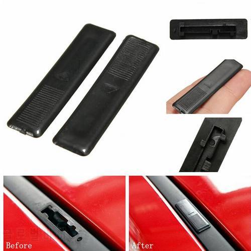 2pcs Plastic Roof Rack Clip Rail Cover Dustproof Cover Cap Replacement For Mazda 2 3 6 CX9 Car Styling
