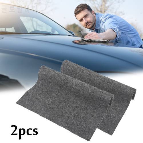2pc Car Scratch Repair Tool Cloth Nano Material Surface Rag For Automobile Light Paint Scratch Remover Scuff for Car Accessories