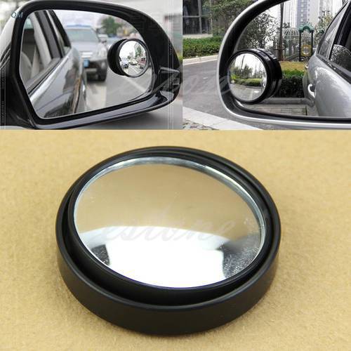 NEW Round Wide Angle Convex Blind Spot Mirror Rear View Messaging Car Vehicle BK 13MF