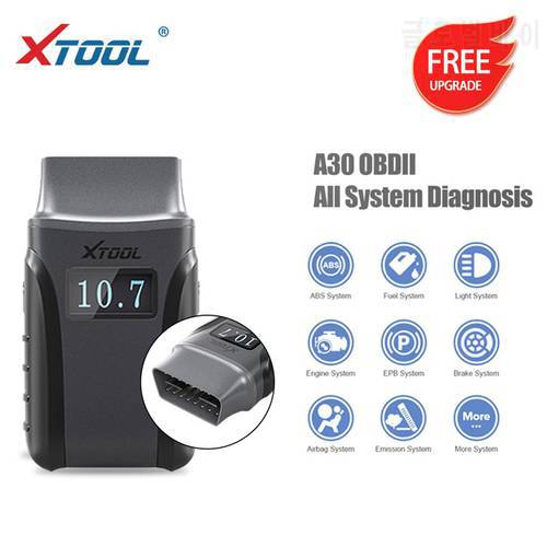 Anyscan A30 Car Repair Tools OBD2 Code Readers Works With Andriod&IOS Online Free With Free Software Full Car Systems