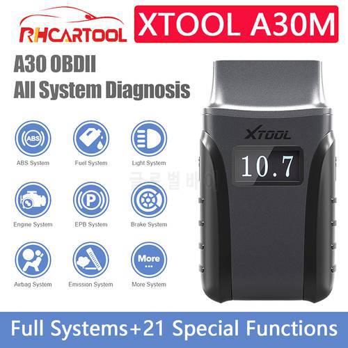 XTOOL Anyscan A30 A30D A30M OBD2 Car Diagnostic Tools With Andriods/IOS Car Code Reads for NISSAN FOR GM FOR PEUGEOT