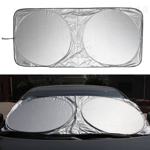 Foldable Car Windshield Sun Shade Cover Car UV Protection Cover Sunshade Front Rear Window Windshield Sunshade