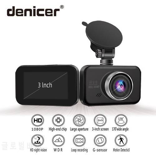 Denicer Dash Cam 3.0 Inch Touch Screen Car Dvr Full Hd 1080P Dashborad Camera Vehicle Video Recorder Auto Registrator Dvrs