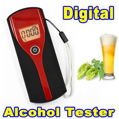High Precision Digital Breath Alcohol Analyzer Breathalyzer Tester Non-Contact Body Alcoholicity Meter Alcohol Detection Device