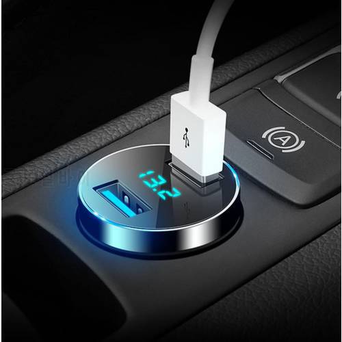 Mobile Phone Quick Charge 3.0 USB Charger For SsangYong Actyon Turismo Rodius Rexton Korando Kyron Musso Sports Auto Accessories