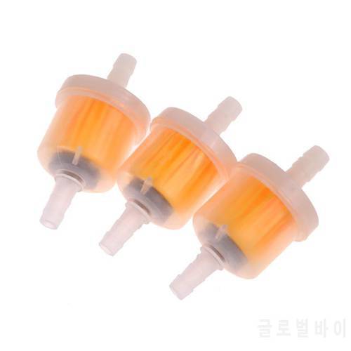3Pcs Universal Petrol Gas Fuel Gasoline Oil Filter for Scooter Motorcycle Moped Scooter Dirt Bike ATV Go Kart Moto Accessories