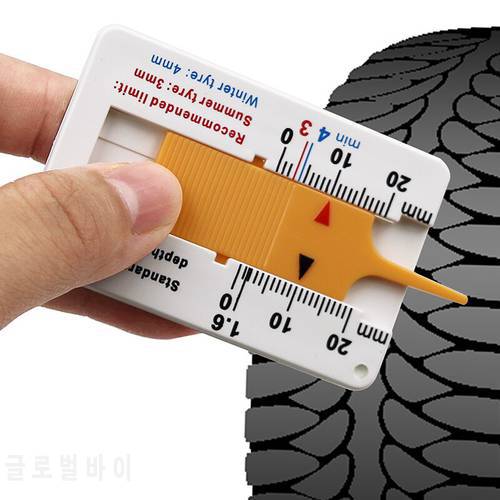 1pcs Measure Tool Measrement Supplies 0-20mm Indicator Metalworking Auto Car Tyre Read Depthometer Depth Gauge Page Motorcycle