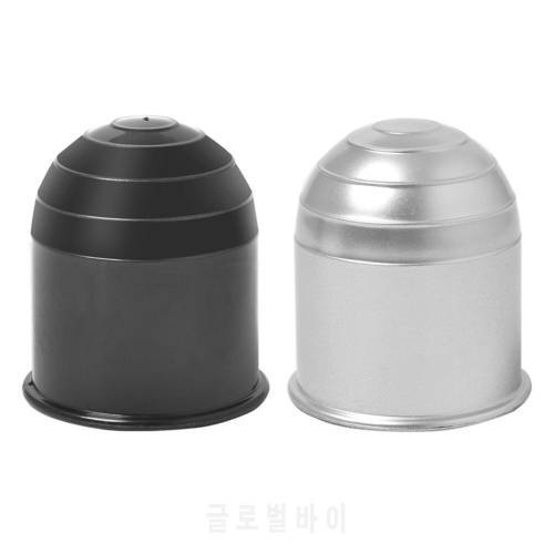 50mm Car Vehicle Auto Tow Ball Cap Plastic Ellipse Prevent Grease and Dirt Towing Hitch Caravan Trailer Towball Protect