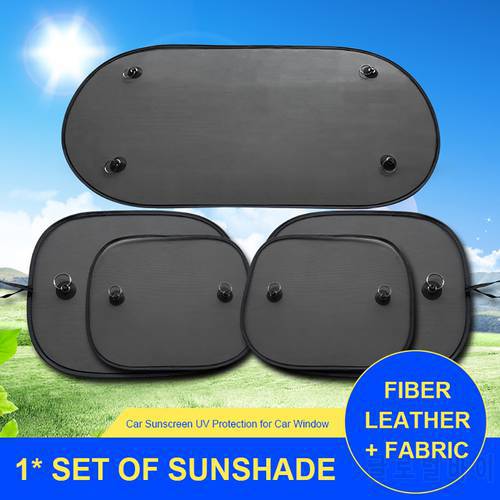 Car Black Mesh Sunscreen Sun Visor Sun Blocker Car Window Sunshade for Cars Sun Visor Auto Accessories Super suction sucker