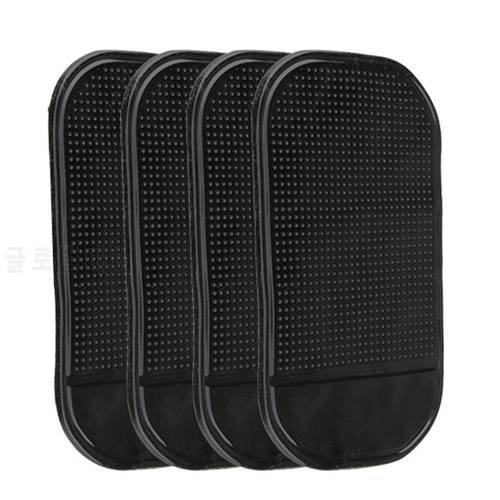 4pcs Black Magic Sticky Pad Anti Slip Mat Car Dashboard for Cell Phone MGO3