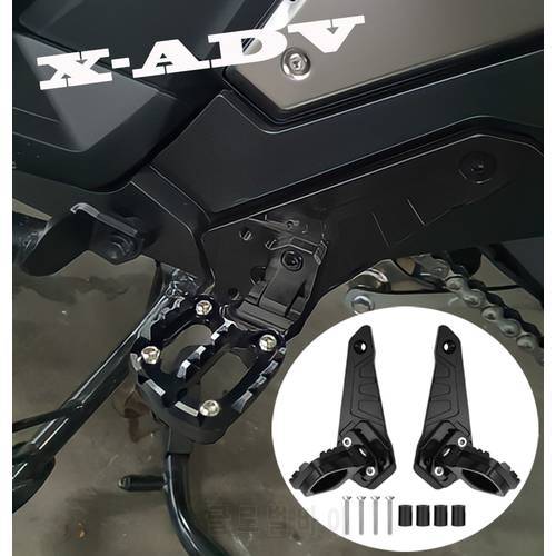 MTKRACING For HONDA X-ADV XADV X ADV 750 XADV750 xadv750 2021 Motorcycle Accessories Folding Rear Foot Pegs Footrest Passenger