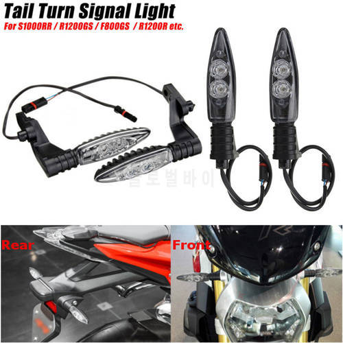 1set Turn Signal Indicator Light For BMW S1000RR R1200GS HP4 F800GS R1200R F800GS F800R K1300S G450X F800ST LED Blink Ligh