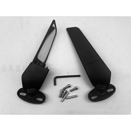 Modified Motorcycle 2PCS Rearview Mirrors Wind Wing Adjustable Rotating Side Mirrors For KAWASAKI ZX6R ZX636 ZX7R ZX9R ZX10R