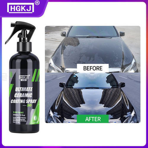 300ML 9H Ultimate Car Paint Polish Quick Ceramic Hydrophobic Coating Waterless Wash Spray Paint Sealant Auto Detail Protection