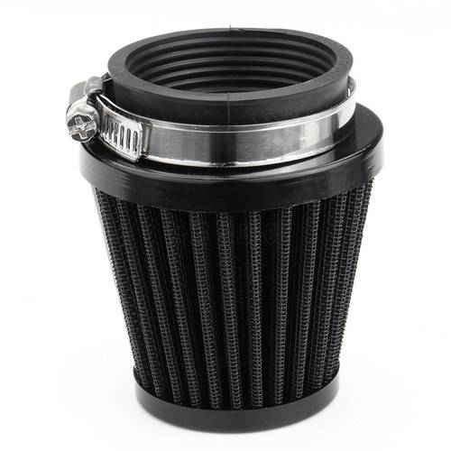Black Motorcycle Air Filter Pod Cleaner Fit ATV Dirt Bike Quad Scooter 35/39/48/50/54/60mm Air Filters