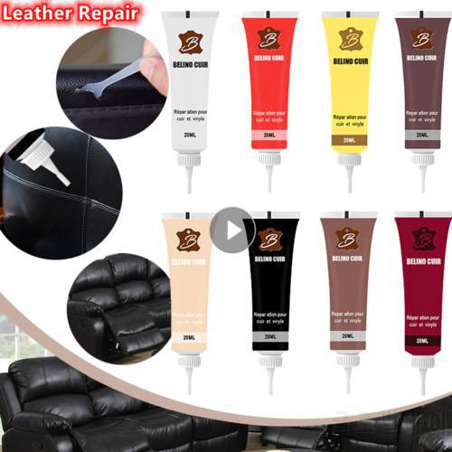20ml Leather Repair Gel Car Seat Home Leather Complementary Repair Refurbishing Cream Paste Leather Cleaner Детали Интерьера