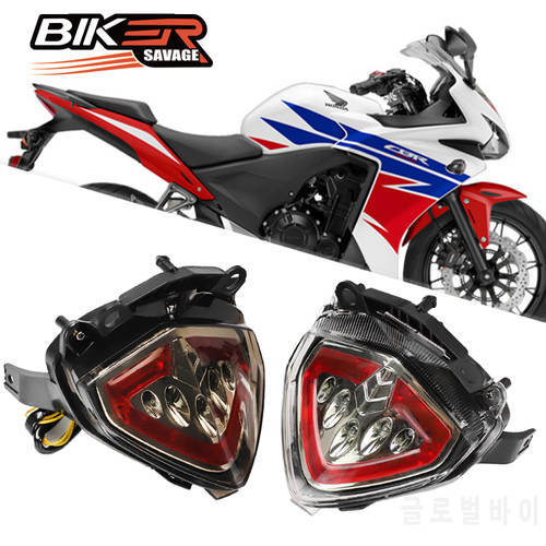 CB500X LED Tail Light Turn Signals For HONDA CBR400R CBR500R CB400X CB500F 2013 2014 2015 Motorcycle Integrated Lamp Blinker