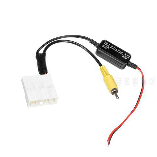 24 Pin Car Camera Adapter Connector Wire Reversing Camera to GPS Head Unit Cable for Toyota Kluger RAV4