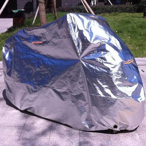Motorcycle Cover Insulation&sunscreen Outdoor Indoor Foil Aluminum Film Waterproof&dustproof Scooter Cover for Motorbike Bicycle