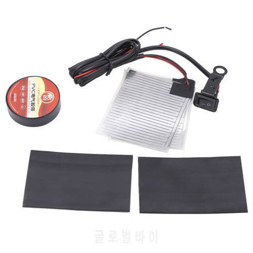 Universal Heated Grips Handlebar Hand Warmers 12V with Tape for Motorbike for Motorcycle for Winter