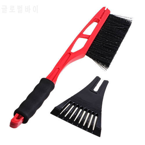 Ice Remove For Car Brush Cleaner with Windshield Frost 2-in-1 Snow Scraper Car Care & Car Protective Film for Scratches
