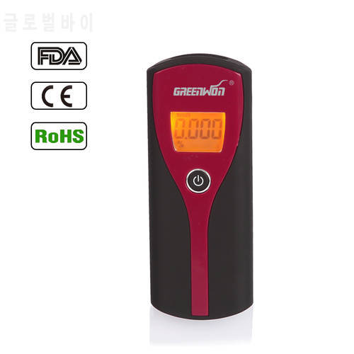 2018 greenwon 6880s Free Shipping+HotItem 6880S LCD Display Breathalyzer Blood Alcohol Tester(Red)