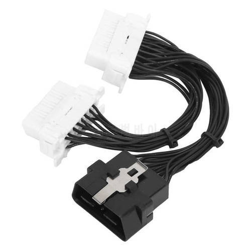 Male To Female Adapter 16 Pin OBD2 Extension Cable for Car Diagnostic Tool