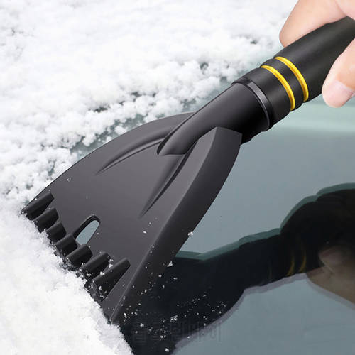 Portable Car Ice Scraper Snow Shovel Ice Removal Window Windshield Cleaning Tools Ijs Krabber Snow Winter Accessories Pala Nieve