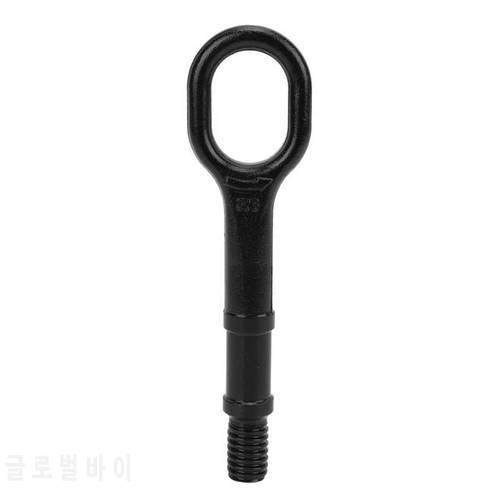 Car Tow Hooks 1T0 805 615 A Anti Aging Metal Professional Bumper Trailer Ring Black Strong Heavy Duty for Automobile