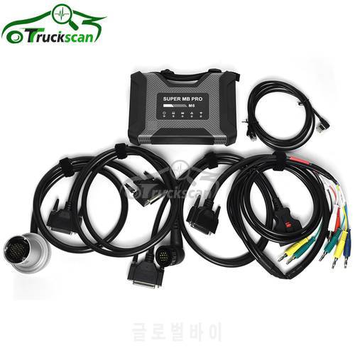 2022.12 Super MB PRO M6 For Benz Diagnostic Tool with Multiplexer Star Diagnosis MB Star C4 C5 C6 Doip work on Cars and Trucks