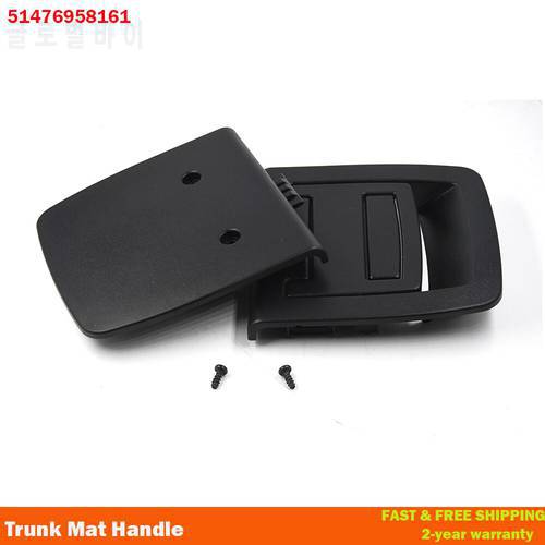 51476958161 Car Trunk Tail Cover Bottom Plate Mat Floor Carpet Handle Auto Accessories Fit For BMW E70 X5 E71 X6 2006-2013
