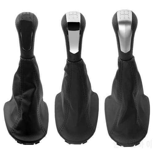 5/6 Speed Gear Shift Knob Lever Stick Gaiter Boot Cover Collar For Spark 2011 2013 2014 2015 2016 Accessories