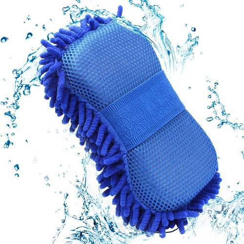Car Styling Real Microfiber Auto Car Motorcycle Washing Machine Cleaning Detailing Brushes Washing Car Supplies Random Color