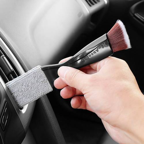 Car Air Conditioning Air Outlet Cleaning Brush Soft Brush Dust Removal Brush Multifunctional Interior Cleaning Tool In The Car