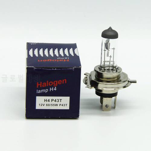 10pcs H4 Halogen Bulb 12V 60/55W 4300K Car HeadLight Lamp