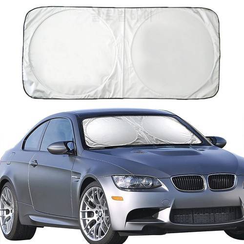 150*70cm Car Windshield Cover Sunshade UV Protection Shield Car Styling Folding Car Window Sun Shade Windshield Block Cover