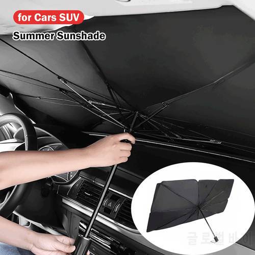 Car Sun Shade Windshield Protector Parasol Auto Front Window Sunshade Covers Car Sun Interior Windshield Protection Accessories