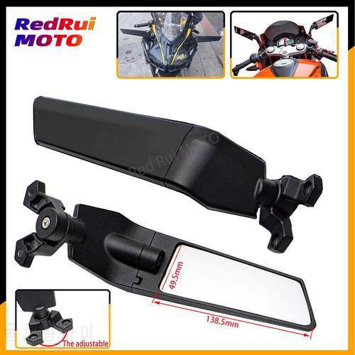 Motorcycle Mirrors Modified Wind Wing Adjustable Rotating Rearview Mirror for BMW S1000RR S 1000RR S1000 RR