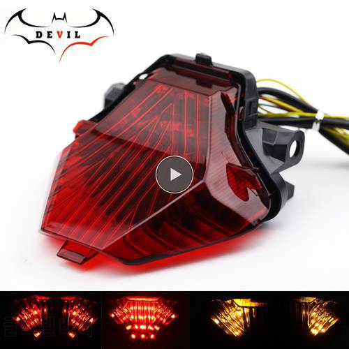 For YAMAHA MT-07 FZ-07 MT-25 MT-03 YZF R3 R25 2014-2020 Integrated LED Tail Light Turn signal Assembly Motorcycle Accessories MT