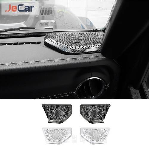 Car A Pillar Speaker Panel Decoration Cover Sticker For Jeep Wrangler JL Gladiator JT 2018 Up Car Accessories