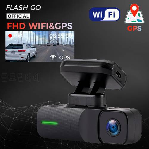 Car DVR GPS WIFI 1080P HD Video Recorder 3 IN 1 Smart DVR Dash Camera Easy install and removal WDR Night Vision Auto Dash Cam