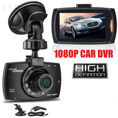 G30 Car DVR Camera Full HD 1080P 140° Dashcam with Night Vision G-Sensor Car Recorder