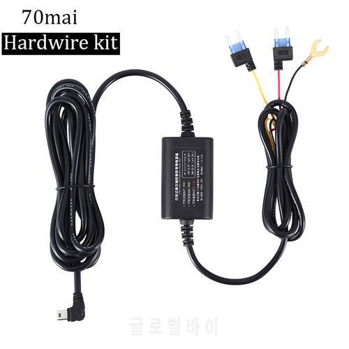 for 70mai Parking Surveillance Cable for 70mai 4K A800S A500S D06 D07 D08 M300 Hardwire Kit UP02 for Car DVR 24H Parking Monitor