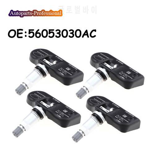 4 pcs/lot 315MHZ For CHRYSLER PACIFICA TOWN & COUNTRY DODGE AVENGER JEEP COMPASS TPMS Tire Pressure Monitoring Sensor 56053030AC