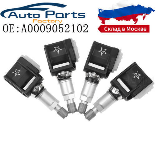 4PCS A0009052102 0009052102 New TPMS Tire Pressure Sensor For Mercedes-Benz E-Class W213 CLS 433 MHz