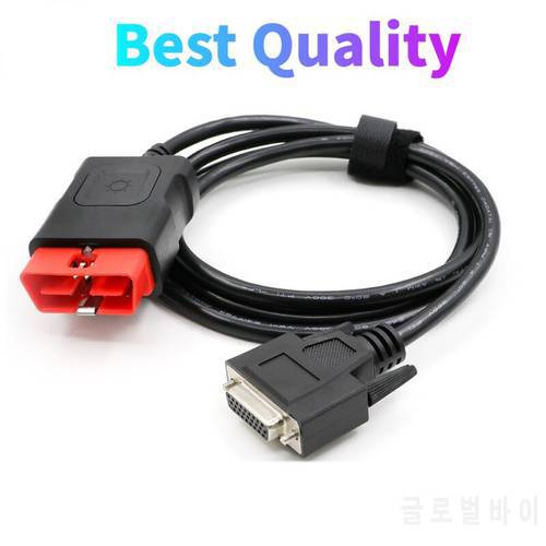 OBD cables with LED light white /Red obd2 cable for vd ds150e cdp interface for vd tcs cdp pro scanner connect cable