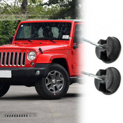 2Pcs for Jeep Wrangler Hardtop 2007-2017 Easy to Install Auto Accessory Replacement Screw Hardtop Knob Mounting Knob 1CJ57DX9AD